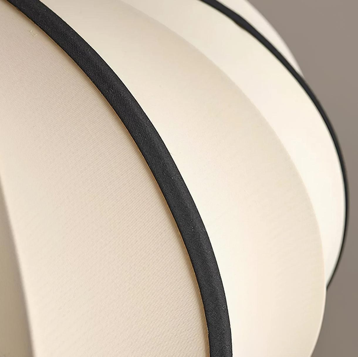 Minimalistische zwart-witte lantaarn hanglamp HL816