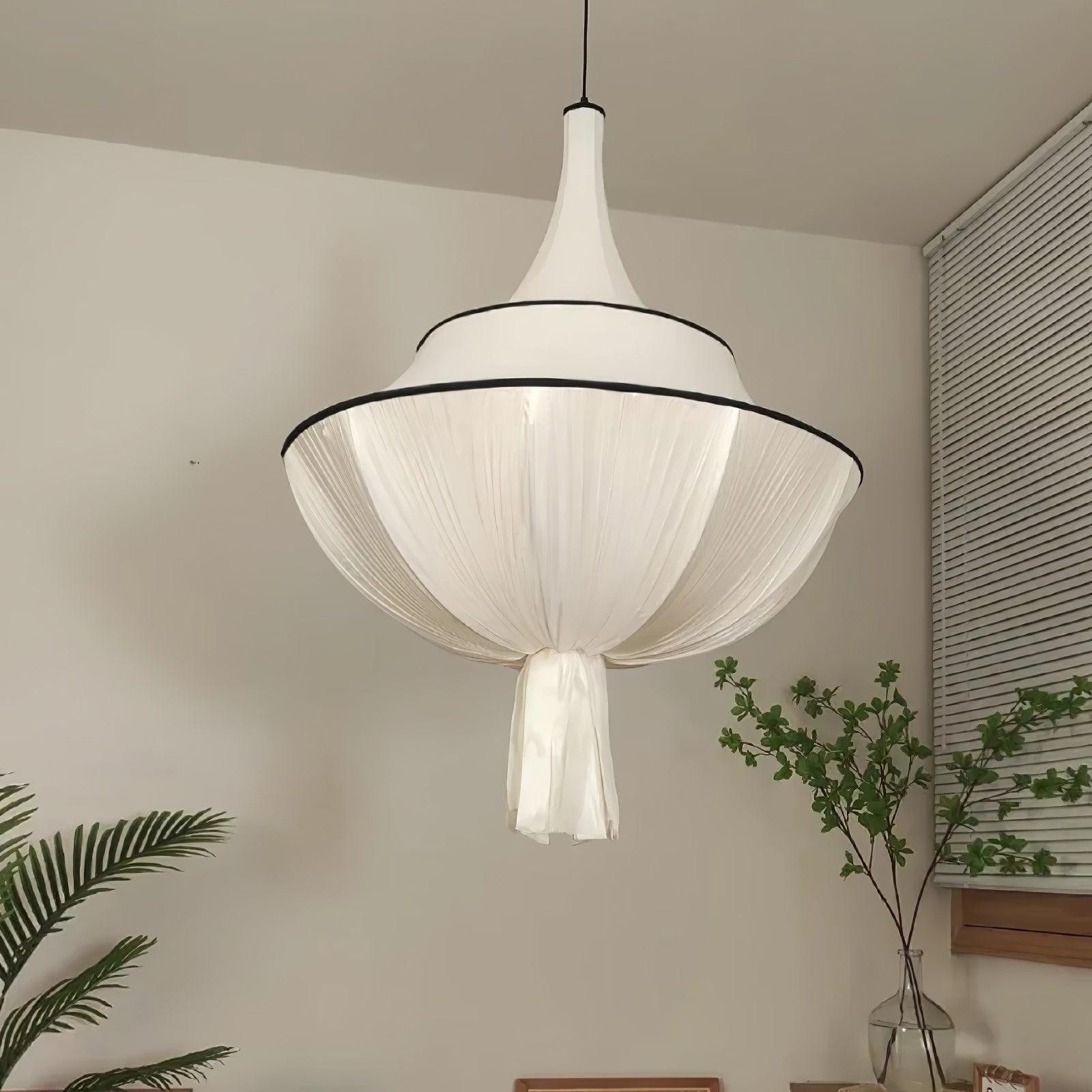 Stoffen kunst decoratieve hanglamp HL716