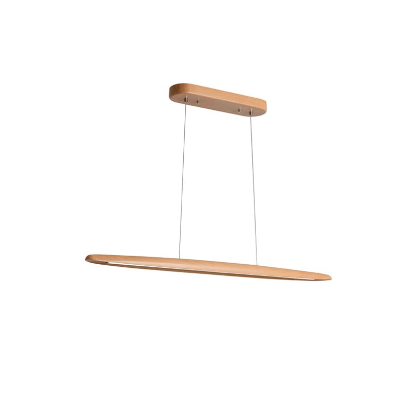 Houten horizontale hanglamp HL1155