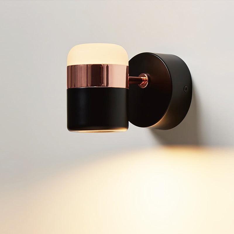 Verstelbare glazen wandlamp HL2931