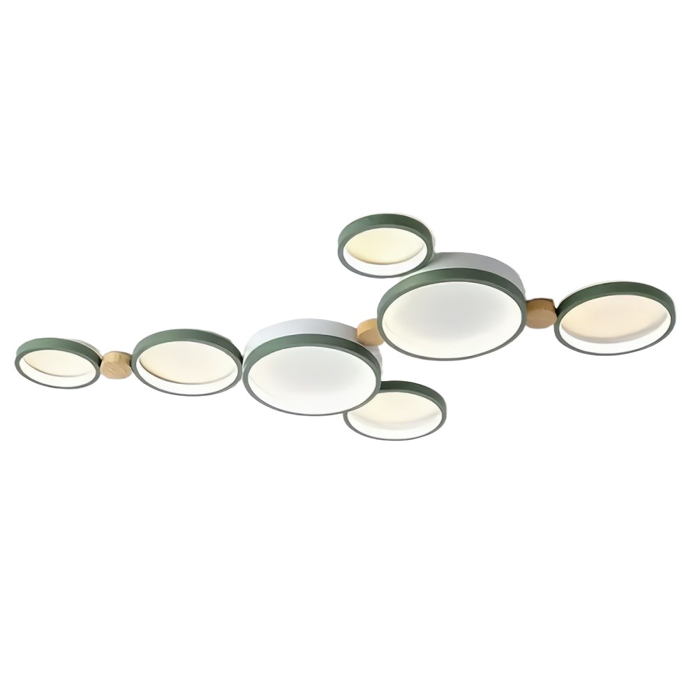 Nordic Circle LED Plafondlamp - Multi Branch Lamp voor Keuken HL1355