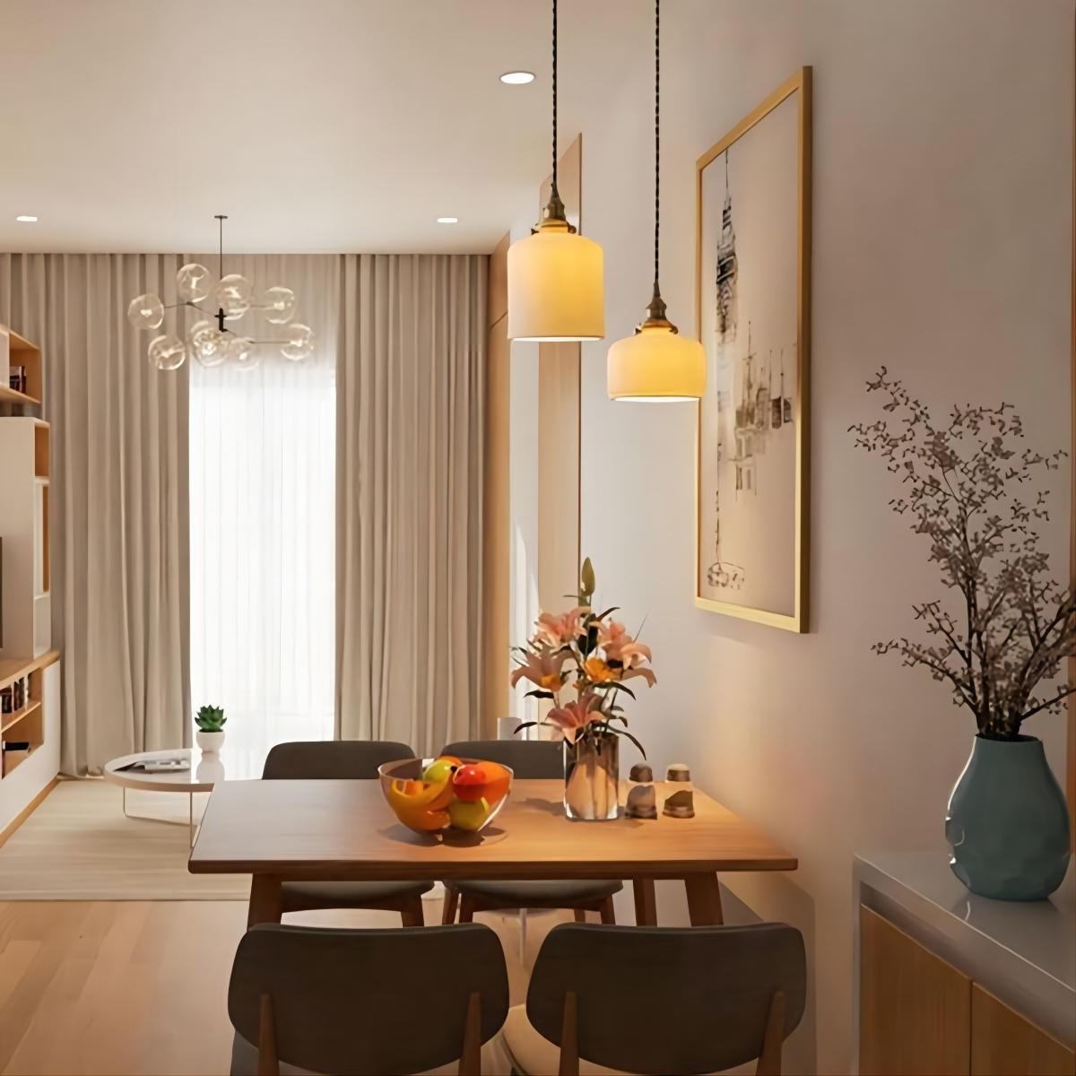 Sjöborre Art Design Keramische Hanglamp
