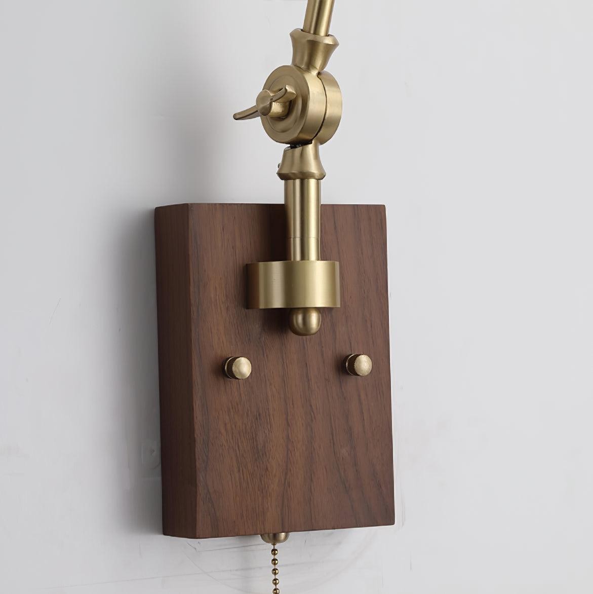 Banker Swing Arm Plug In Wandlamp HL369
