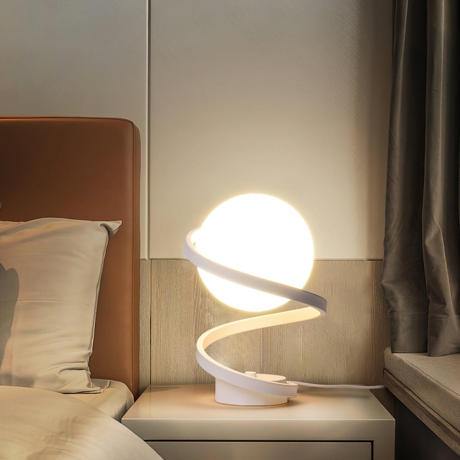 Wave Curve Pearl Design Orb Tafellamp HL221