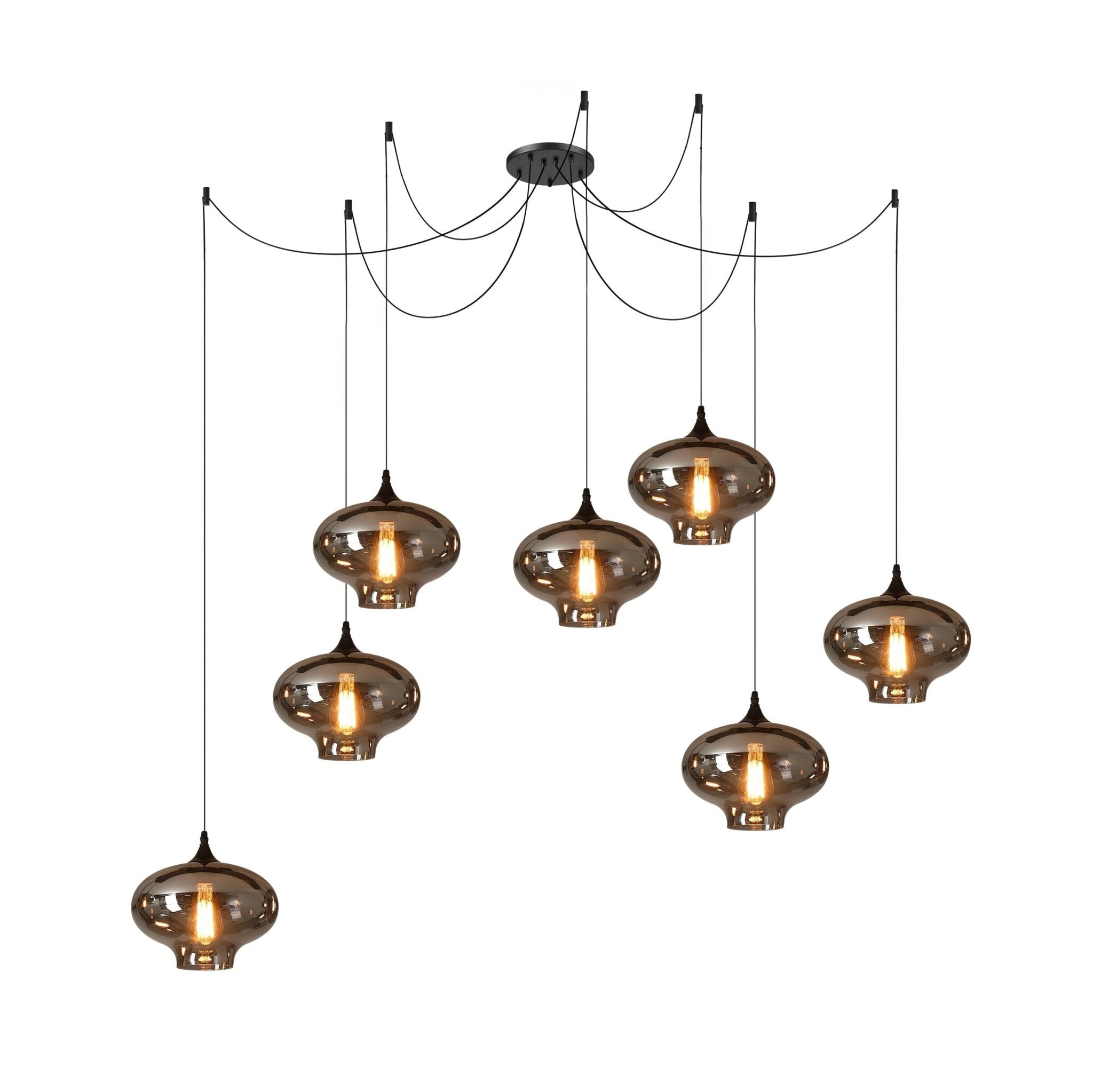 Flesvormige hanglamp HL2916