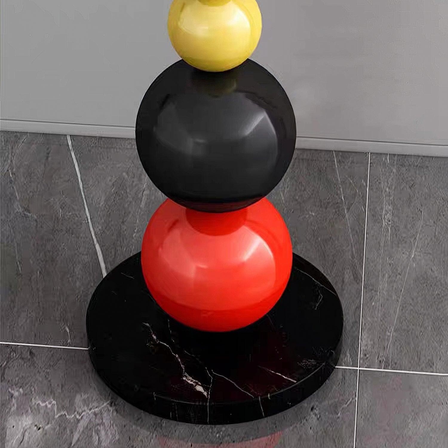 Kleurrijke ronde bol vloerlamp HL485