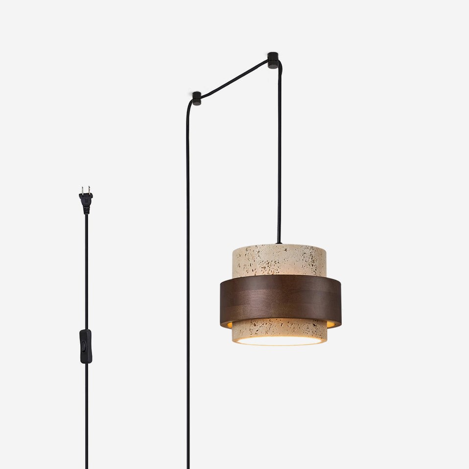 Cole Travertin Plug In Hanglamp HL2609