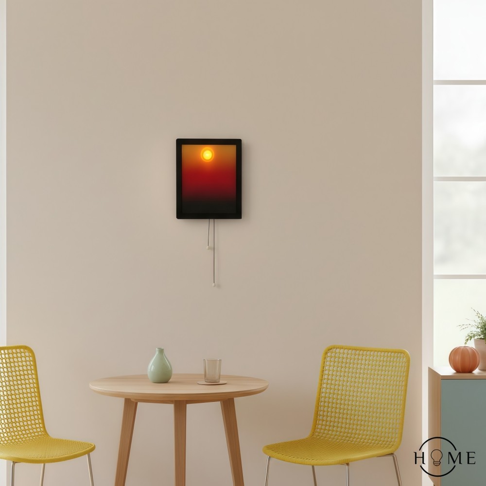 Zonsondergang fotolijst wandlamp - moderne decoratieve lamp HL1832