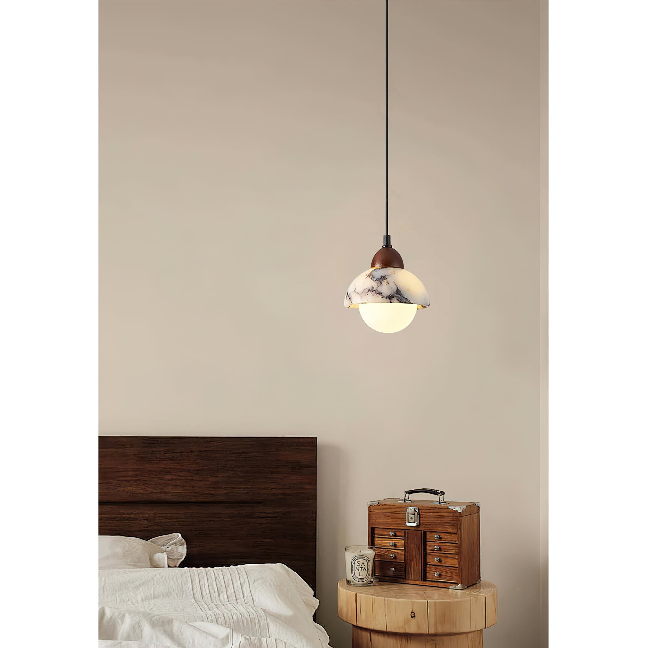 Polaris marmeren hanglamp HL3205