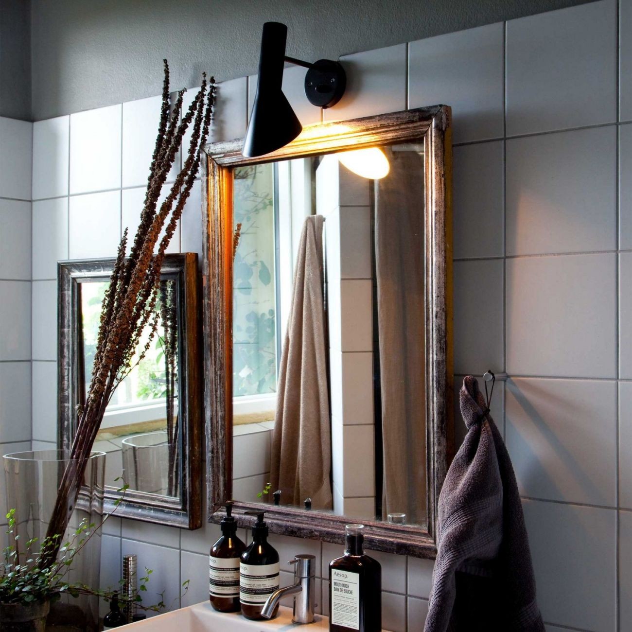 Klassieke Richtingsgebonden Asymmetrische Metalen Wandlamp HL53