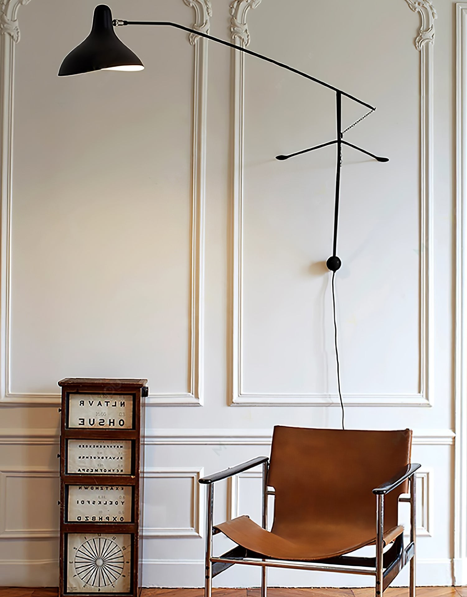 Moderne eendenbek-design Mantis Arm Wandlamp HL1112