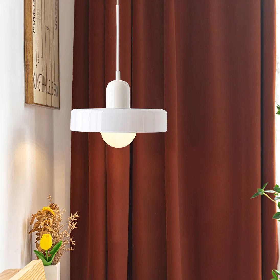 Kalo Disc Kleurrijke Hanglamp - Moderne Glazen Hanglamp voor de Eetkamer HL2447