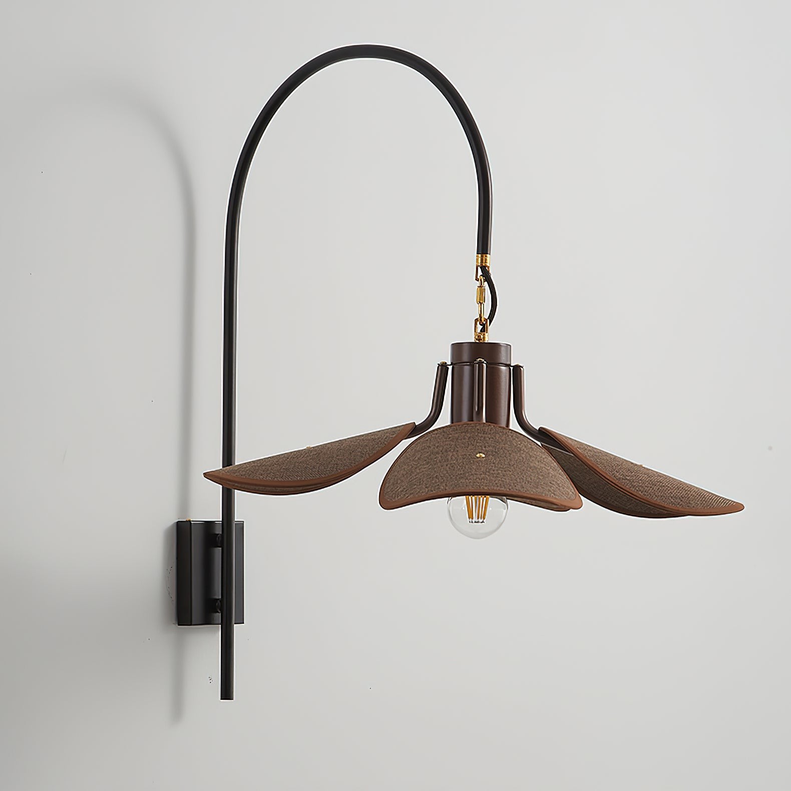 Retro Wabi-Sabi Stijl Petal Bloom Wandlamp HL622