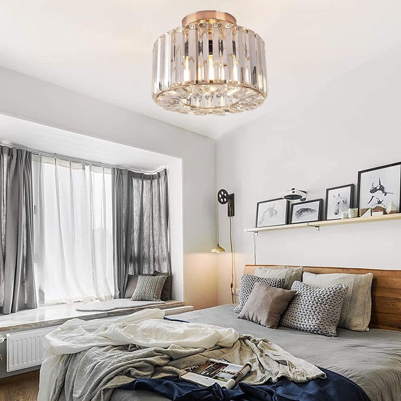 Elegante kristallen plafondlamp HL1257