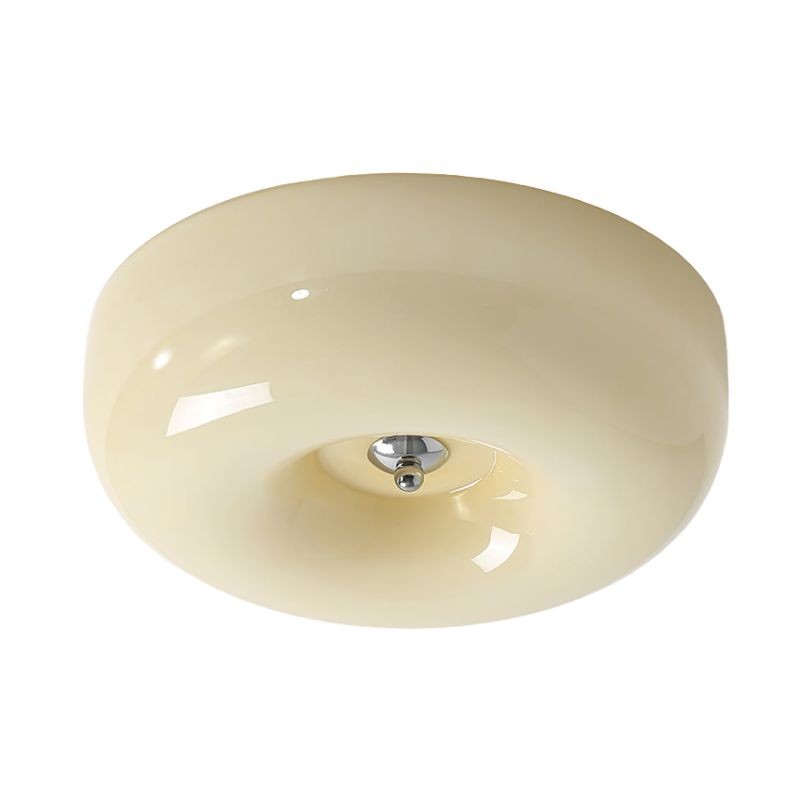 Art Deco Crème Pudding Plafondlamp HL203