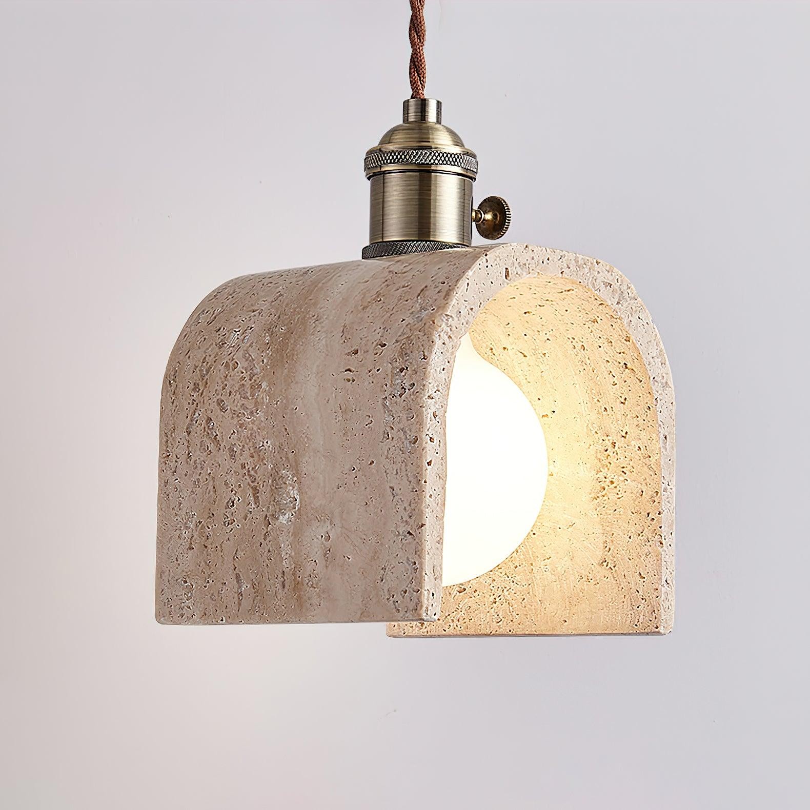Alagusmo Minimalistische Travertin Hanglamp HL3445