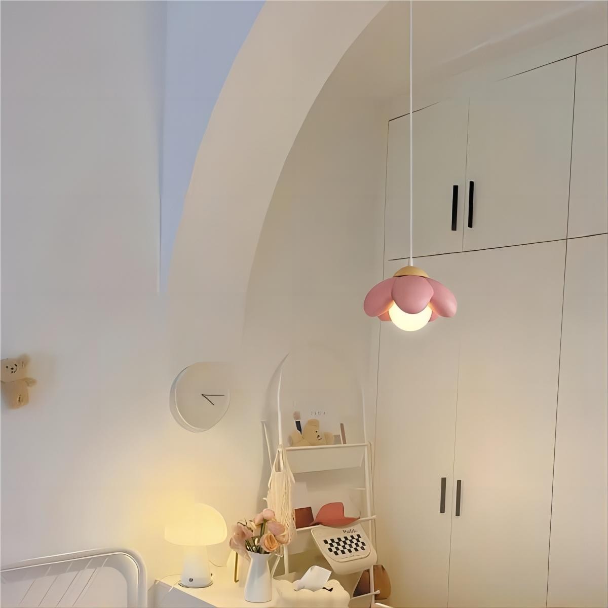 Moderne hanglamp met kersenbloesembloem HL193