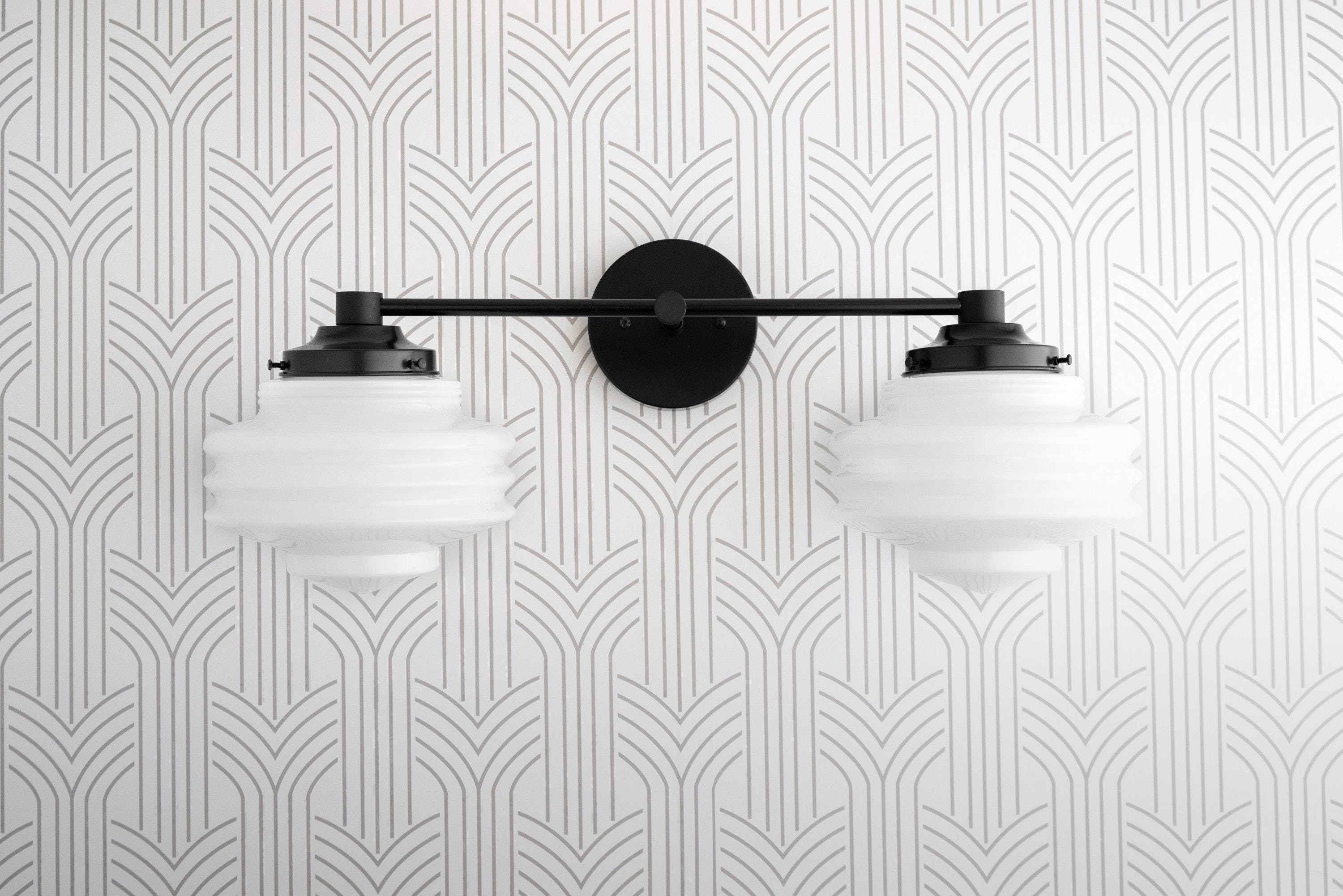 Geotower Glazen Moderne Wandlamp - Glazen Bollamp - Elegante Armatuur HL1701
