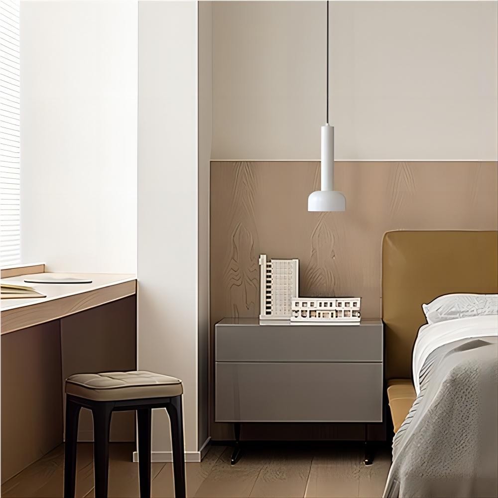 Eigentijdse Design Italiaanse Glazen Cilinder Hanglamp HL92