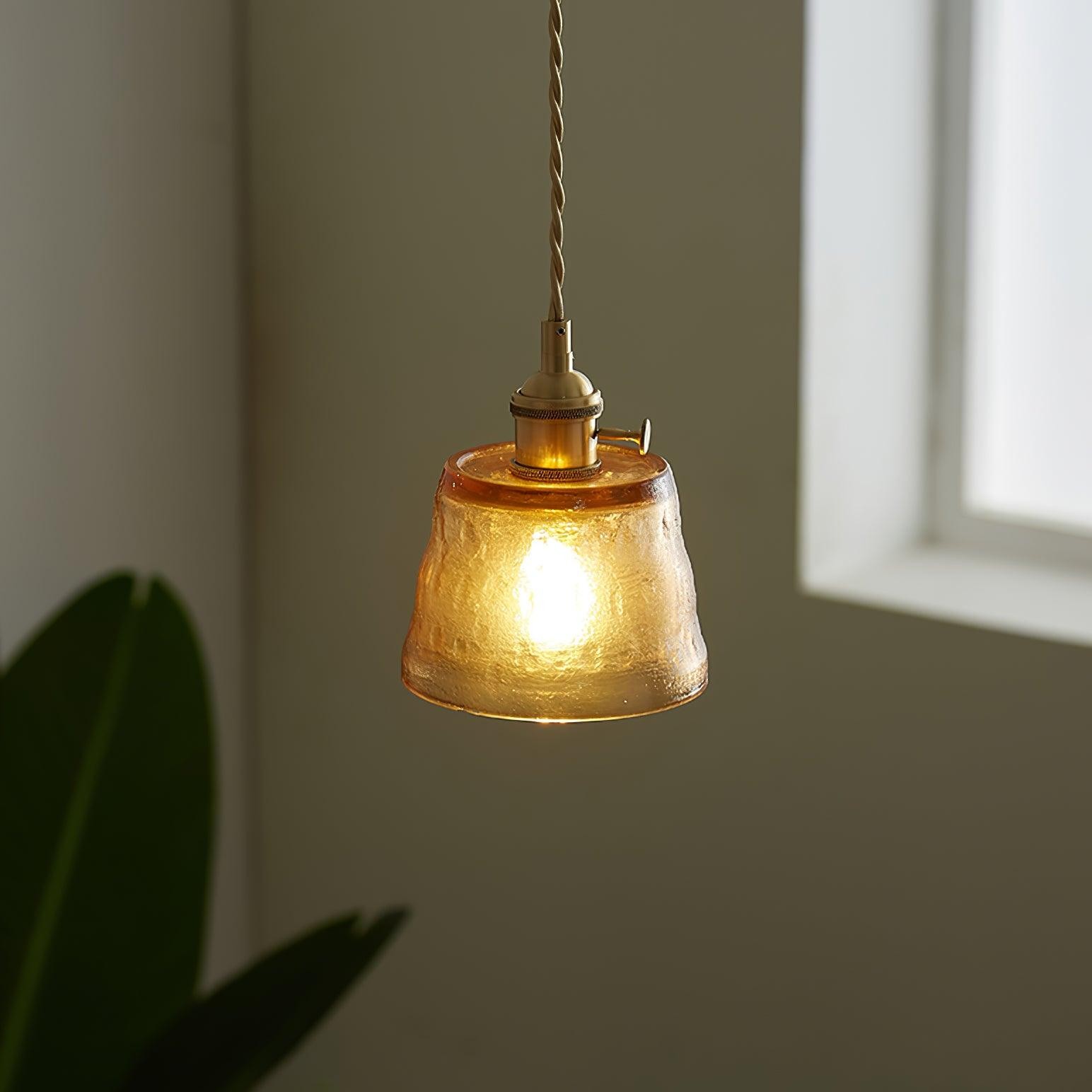 Nordic eenvoudige glazen beker hanglamp HL530