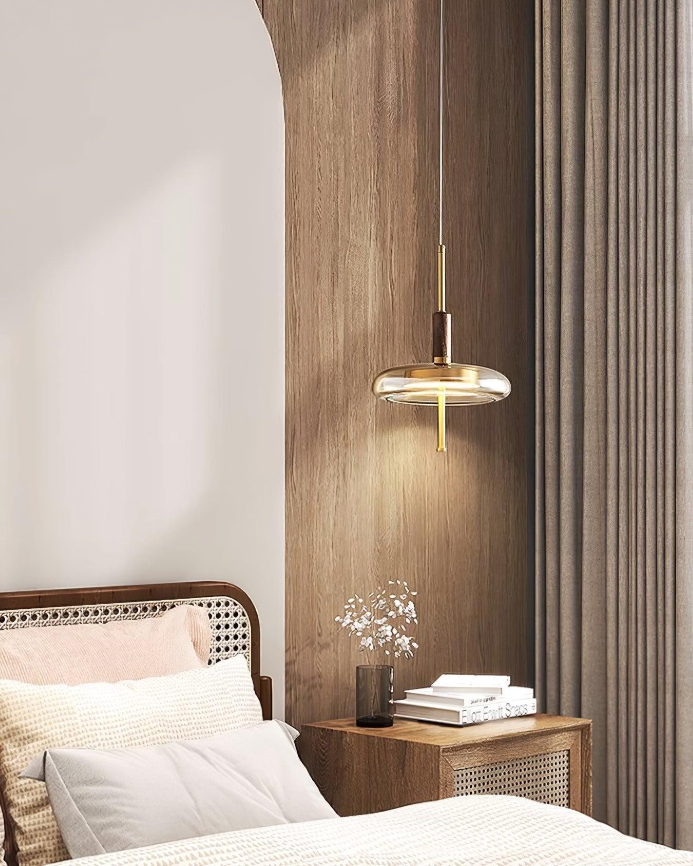 Nordic creatieve glazen hanglamp HL791