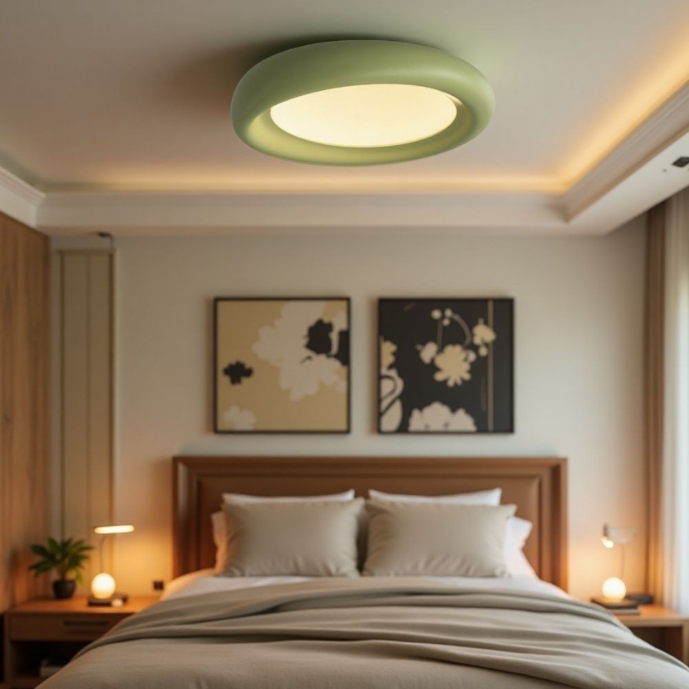 Center Offset Concentric Circle Acryl Plafondlamp HL821