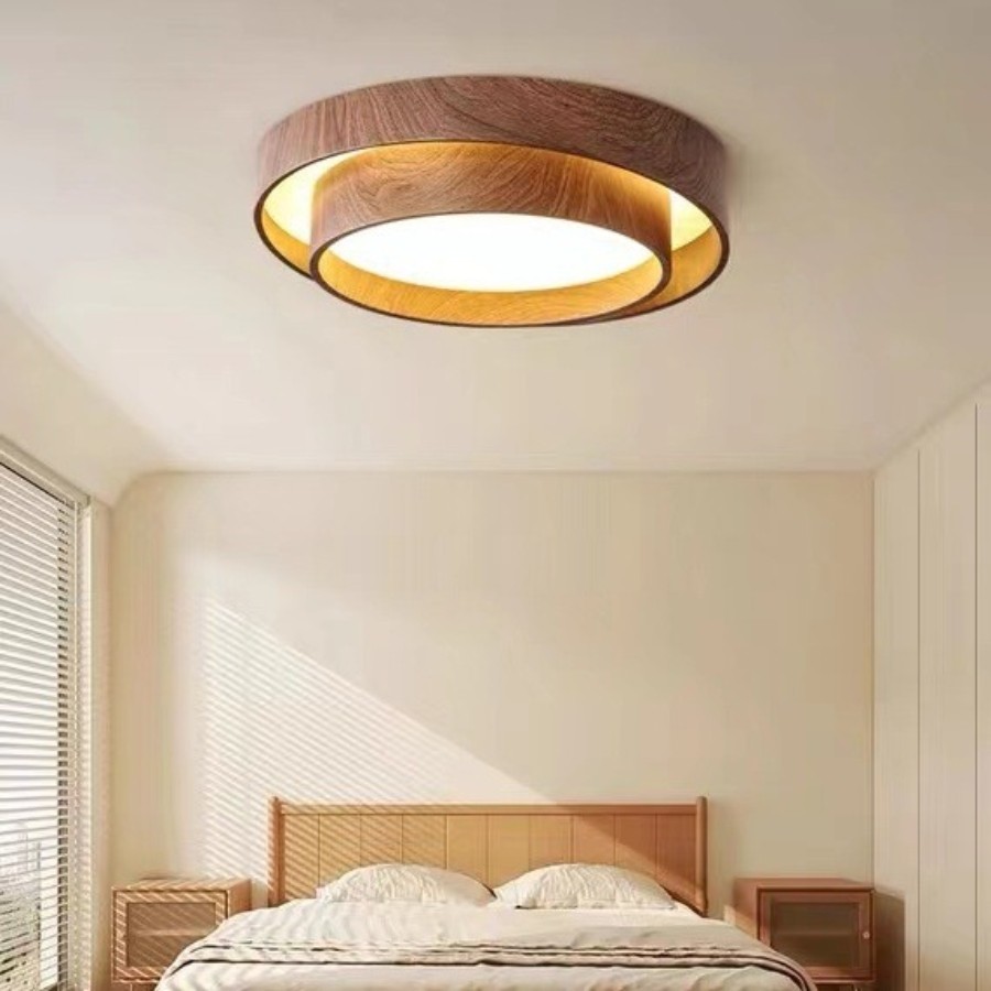 Dubbele Ronde Schijf Melody Plafondlamp HL265