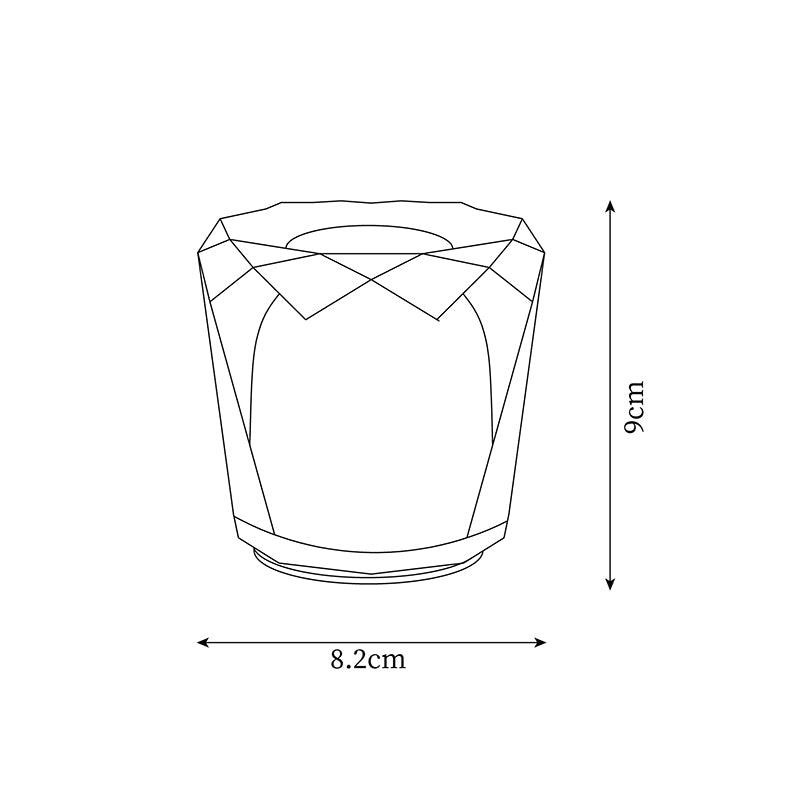 Kristallen Diamant Tafellamp HL471
