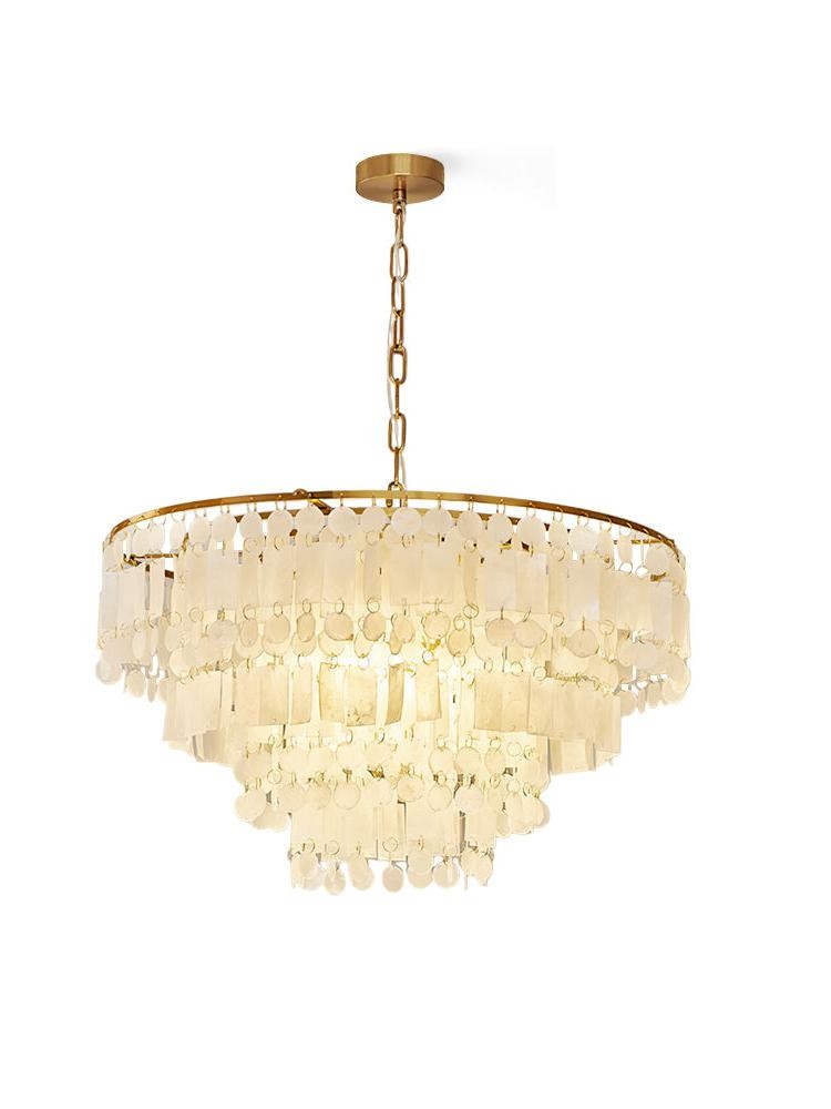 Moderne luxe meerlaagse schelpkroonluchter HL1115