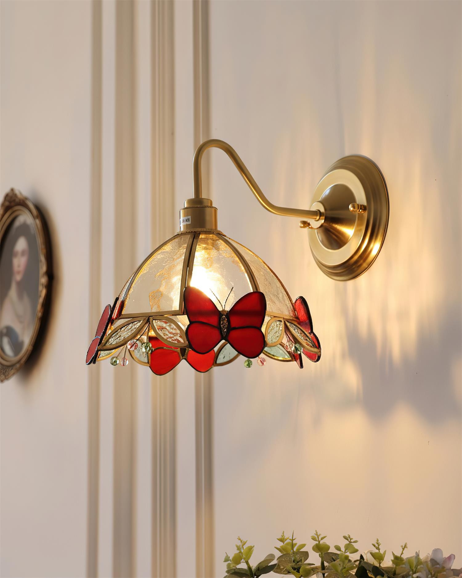 Vlinder Juweel Wandlamp HL2793