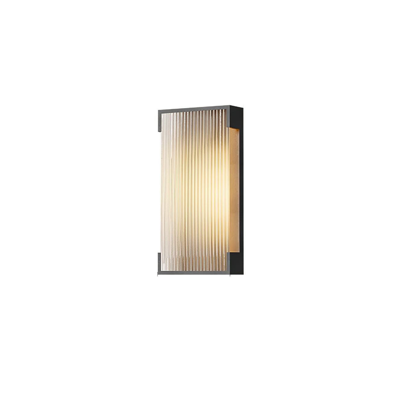 Rechthoekige buitenwandlamp HL793