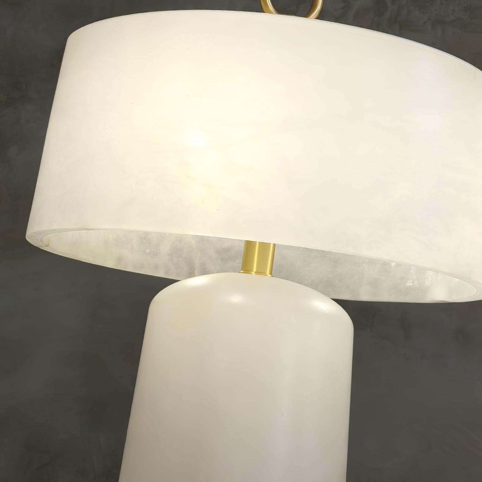 Lichte luxe stijl marmeren stenen tafellamp HL355