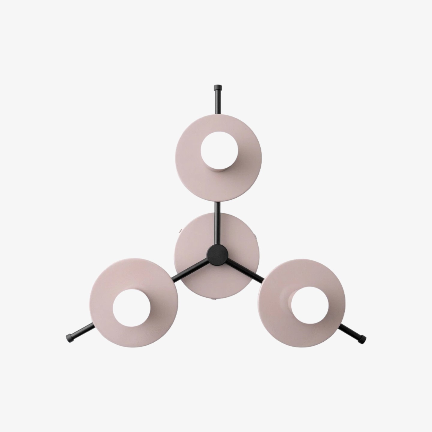 Radiro Globe Kleurrijke Plafondlamp - 3 Lichts Minimalistisch Armatuur HL1657