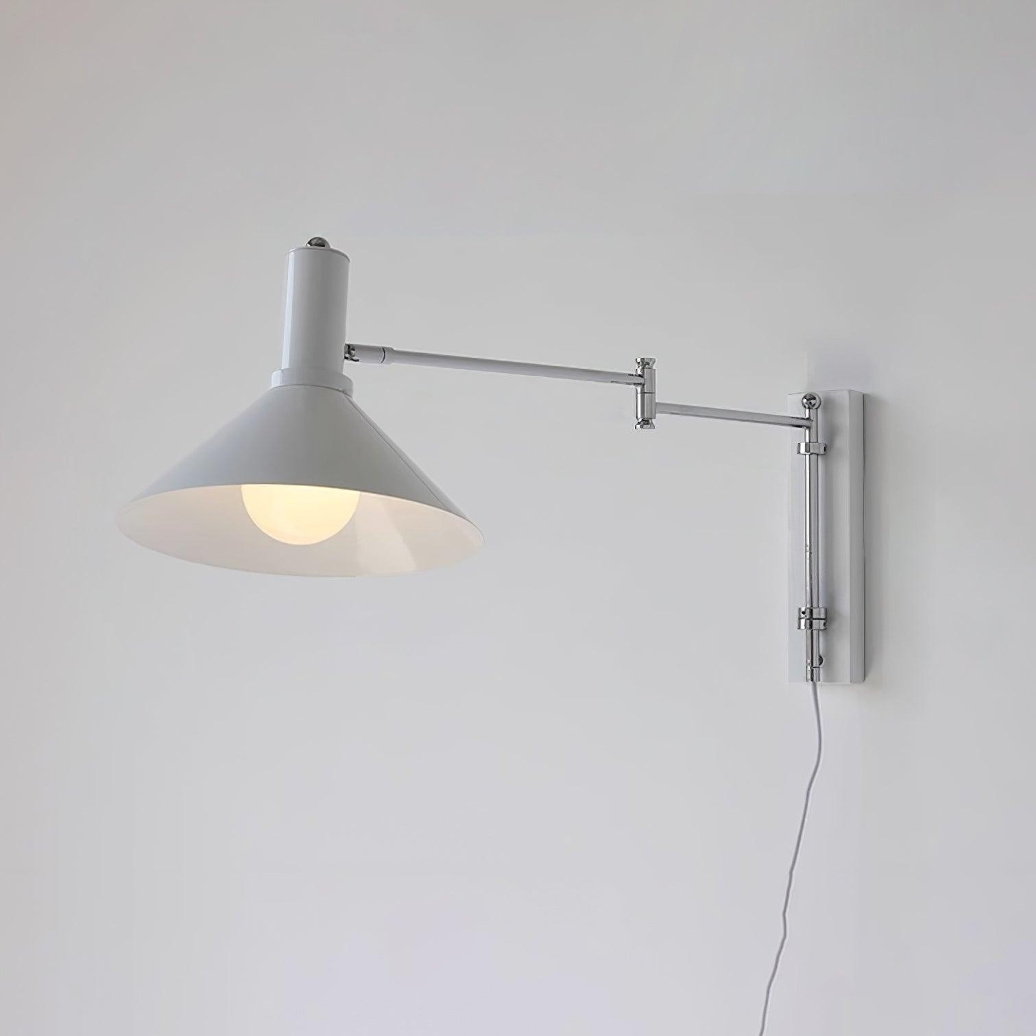 Klassieke moderne verstelbare leeslamp met zwenkarm HL630