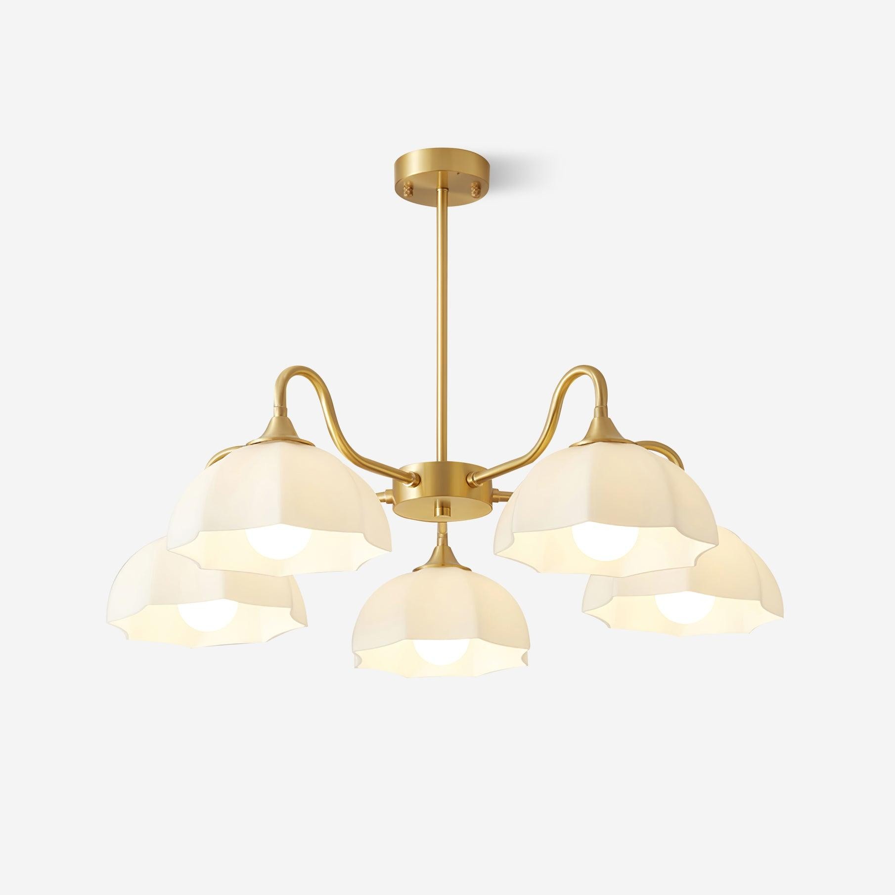 Nordic Garden Flower Glazen Kroonluchter HL839