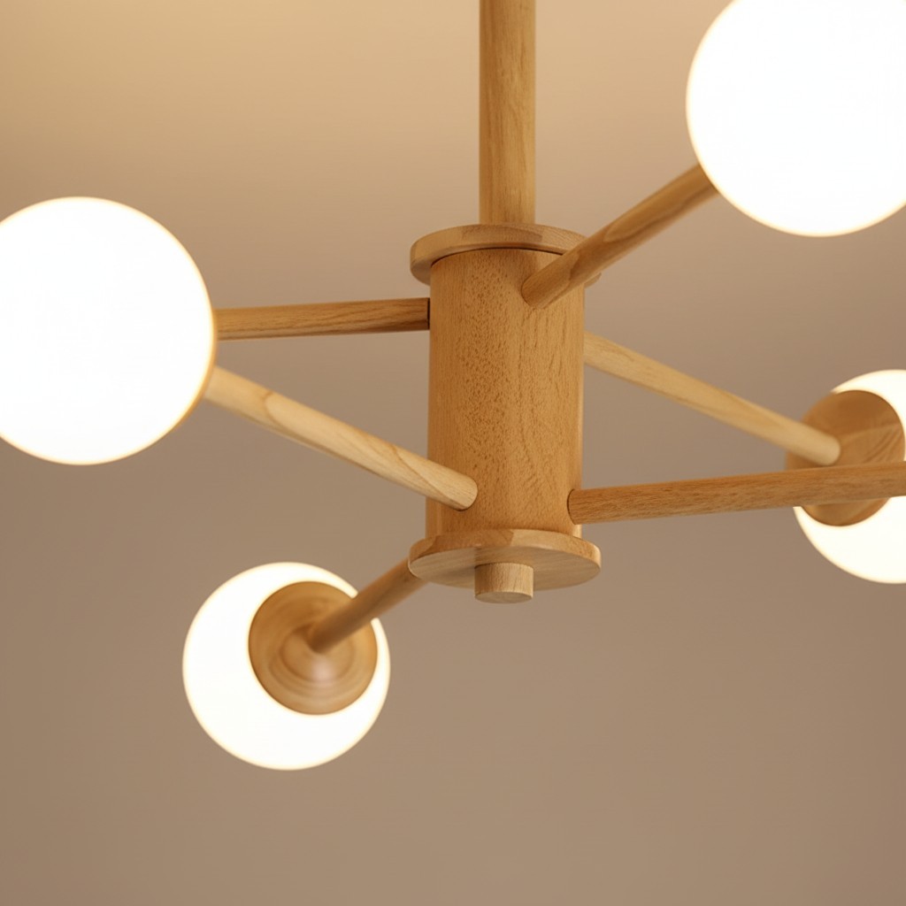 Orrise Molecular Design Plafondlamp - Artistieke Kroonluchter met Takkendesign voor Thuis HL2322