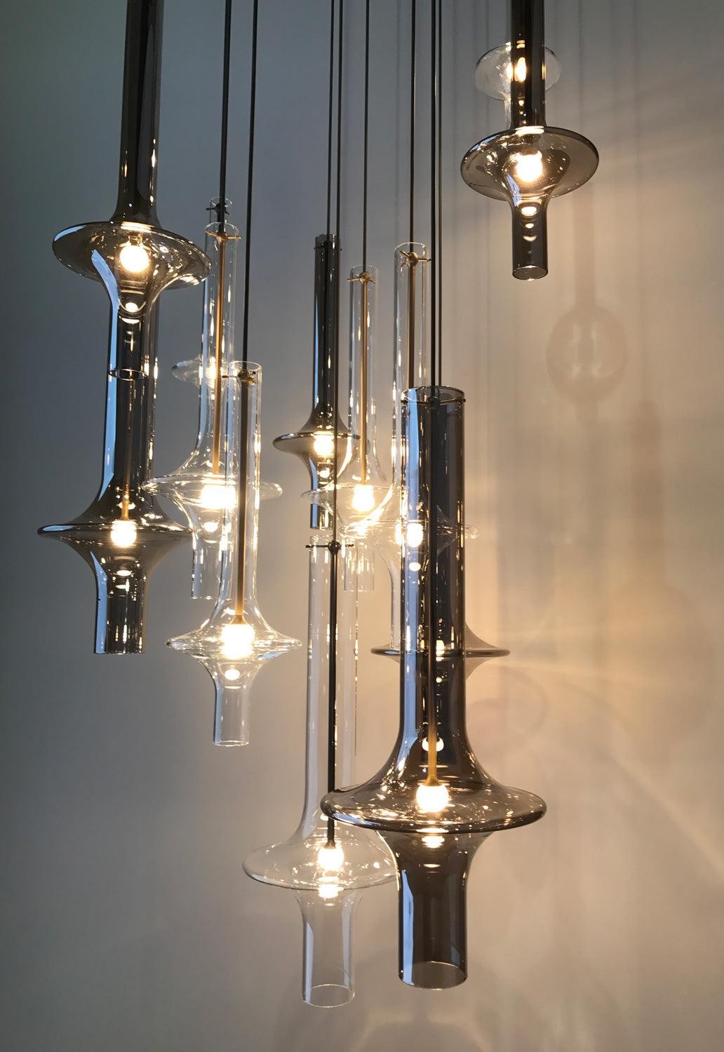 Moderne creatieve glazen buis hanglamp HL827