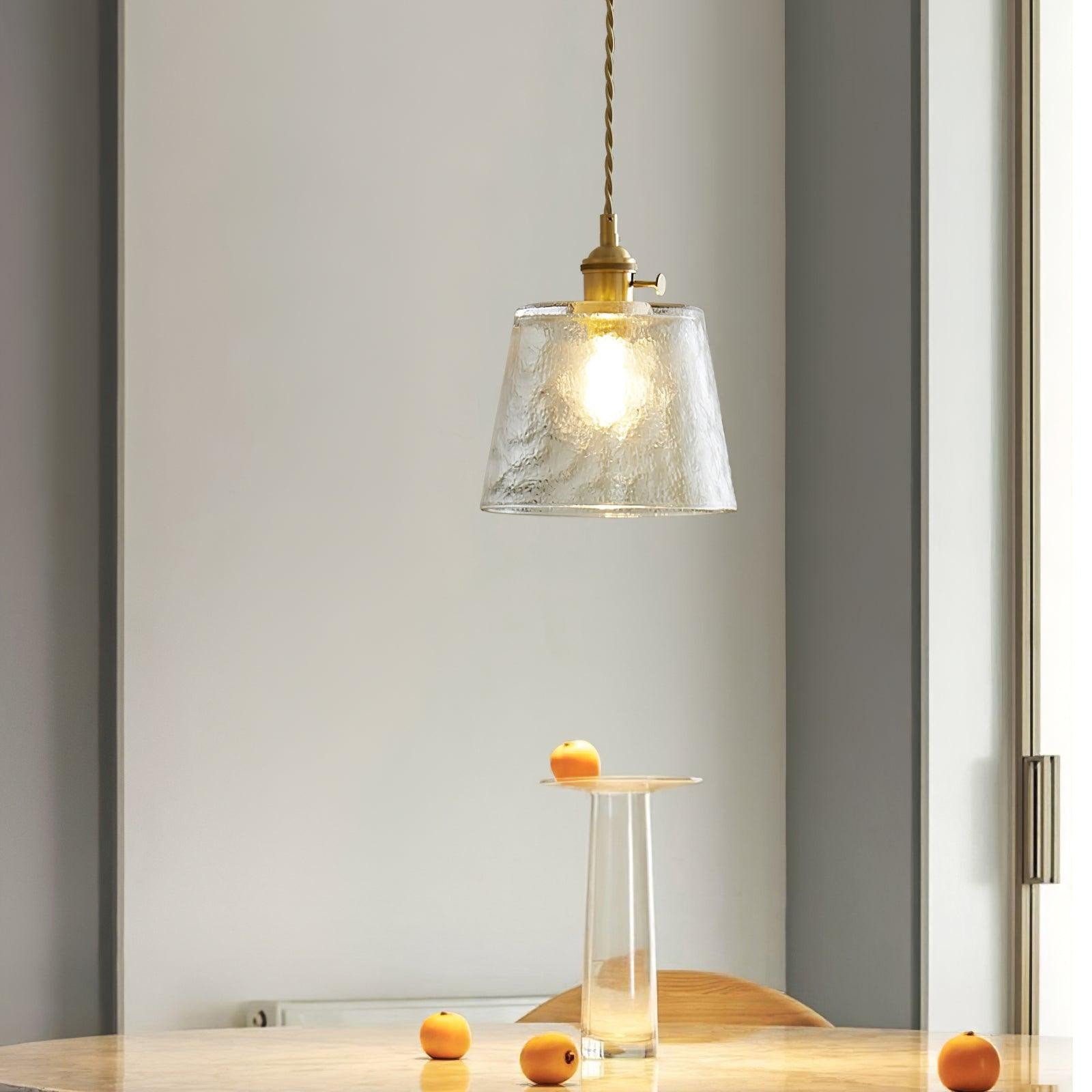 Nordic eenvoudige glazen beker hanglamp HL530