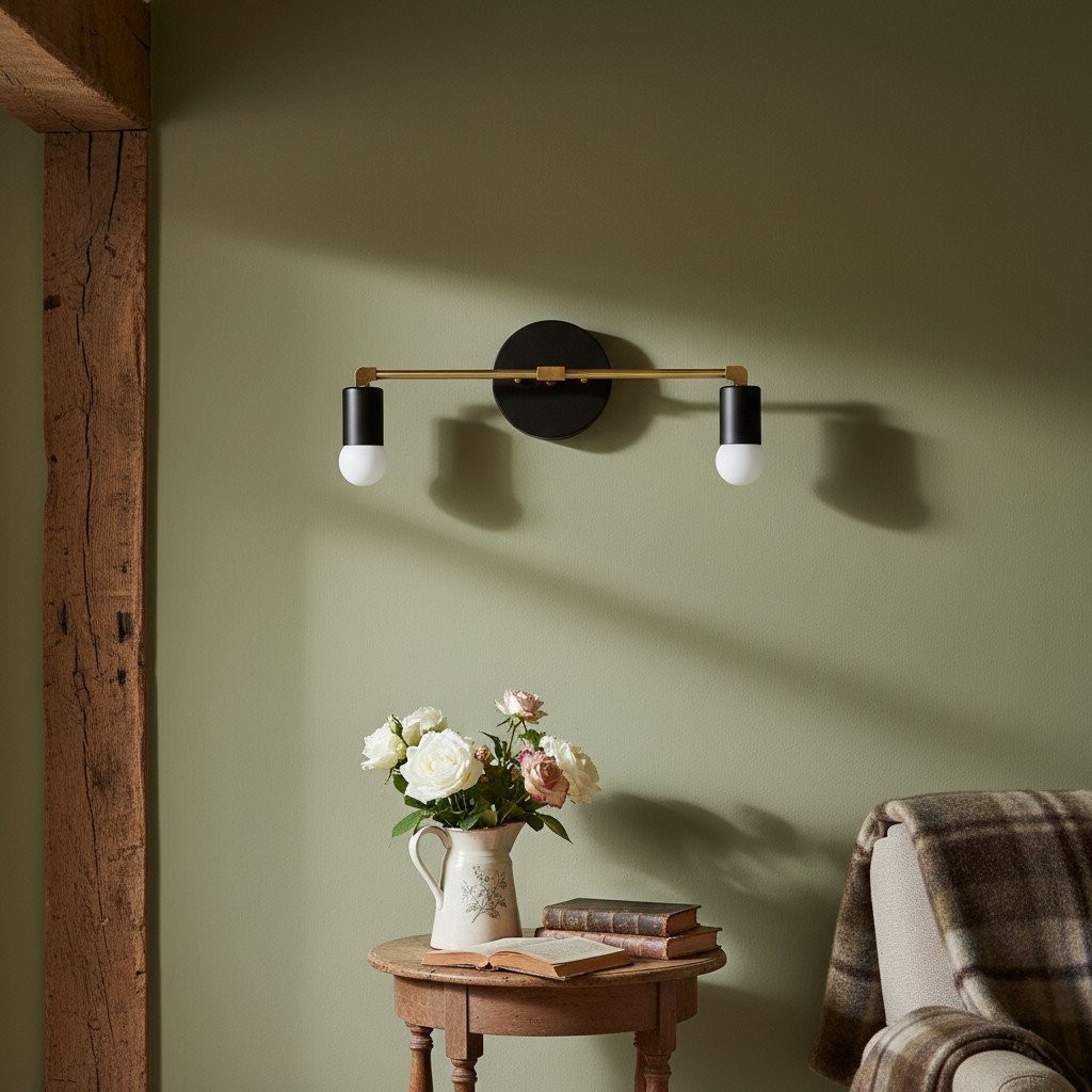 Mobilux Line industriële badkamermeubellamp - Minimalistische wandlamp - Elegante armatuur HL1684