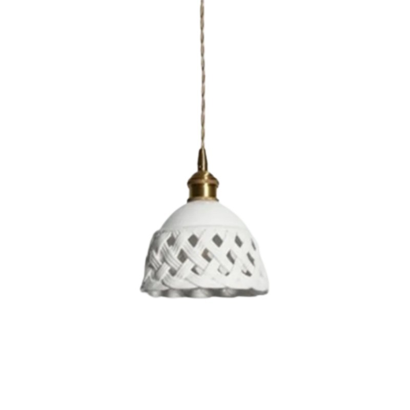 Moderne Witte Keramische Hanglamp voor de Woonkamer HL45