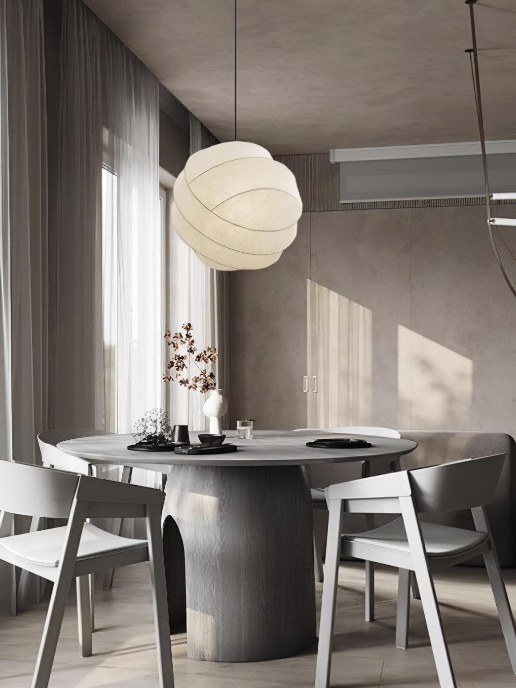 Wabi-Sabi Stijl Fiber Cocoon Hanglamp HL861
