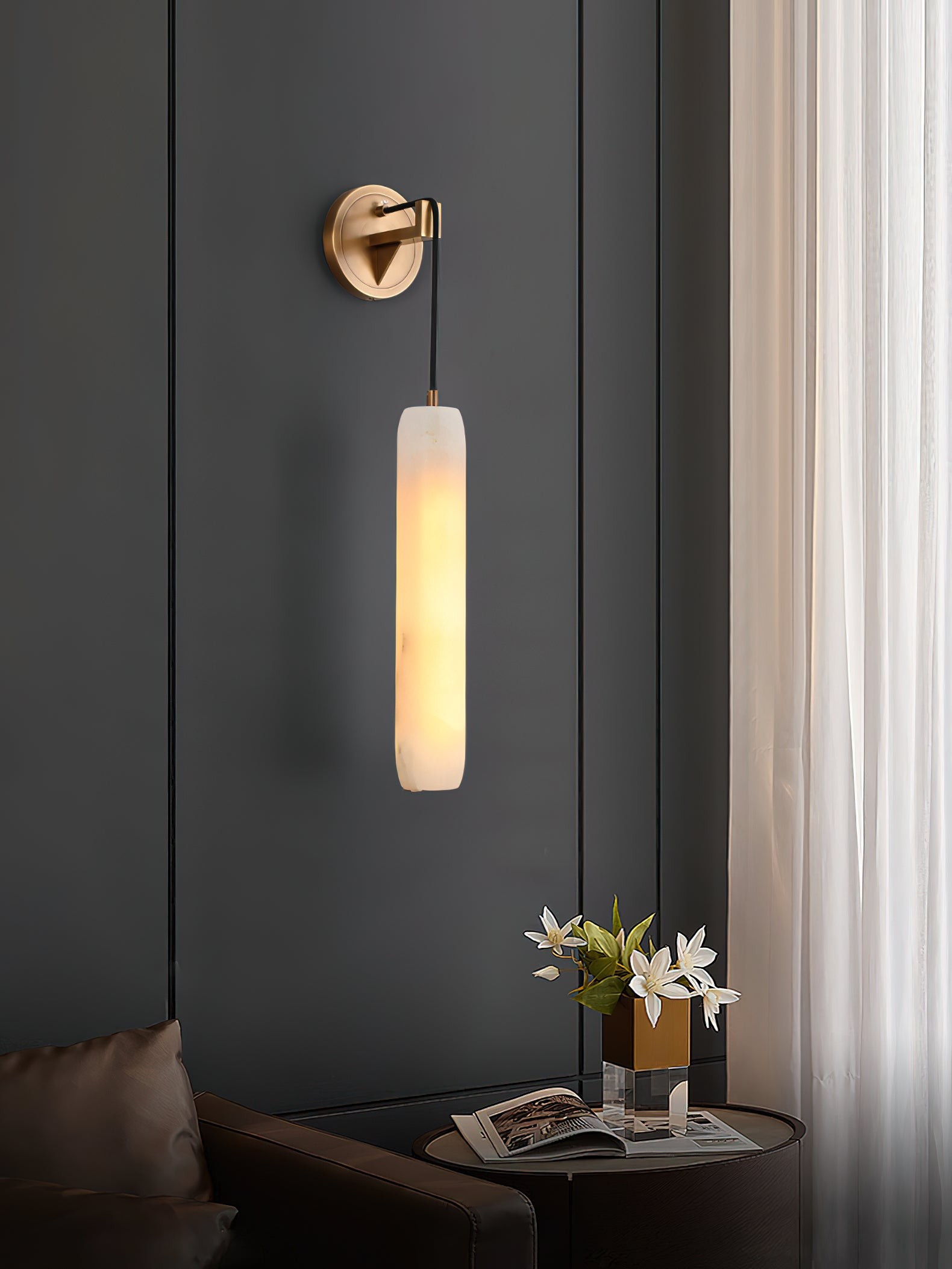 Albasten wandlamp HL2990