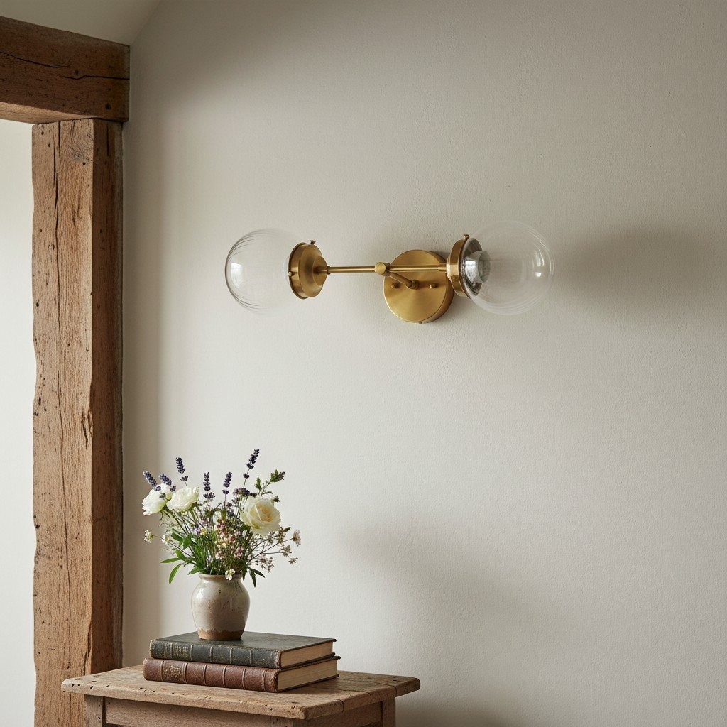 Lumio Globe Veelzijdige Wandlamp - Dimbaar Licht voor Badkamer en Gang HL1715