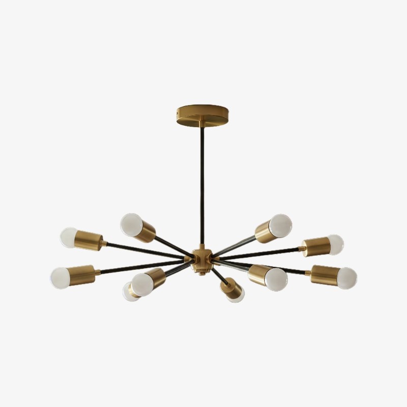 Mobilux Line moderne kroonluchter - Mid-Century plafondlamp HL1711