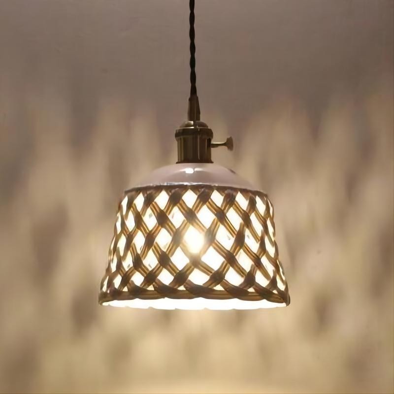 Moderne Witte Keramische Hanglamp voor de Woonkamer HL45