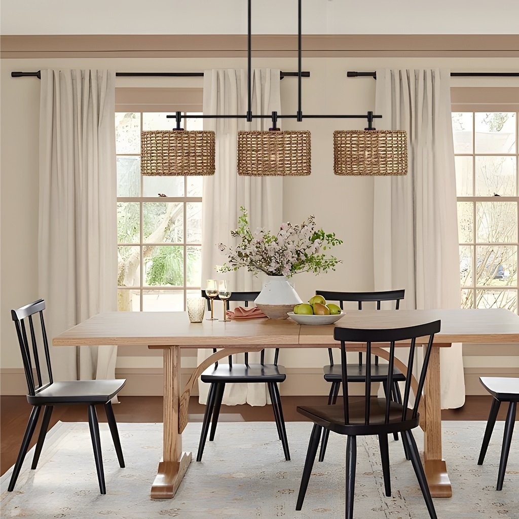Rustieke dimbare trommelhanglamp HL266