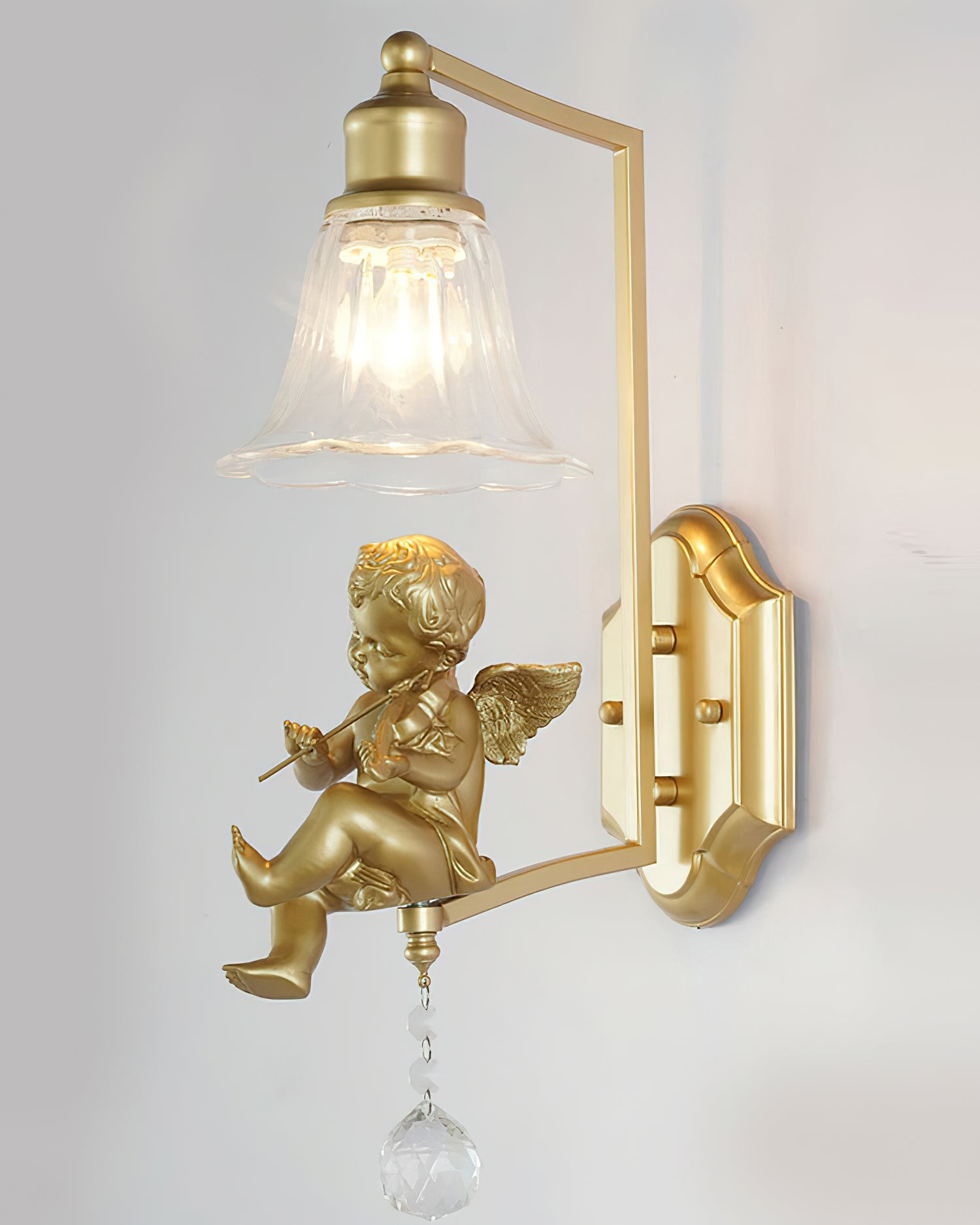 Kunstengel Wandlamp HL1133