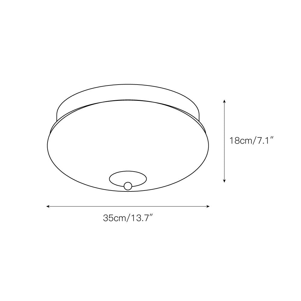 Ludo ronde plafondlamp HL3096