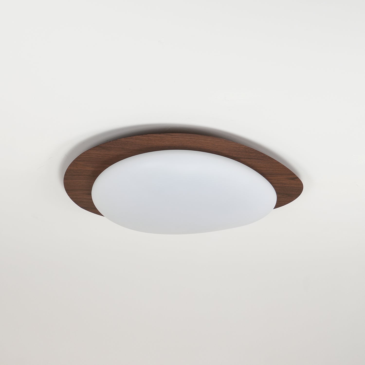 Pebble Walnoot Plafondlamp HL626