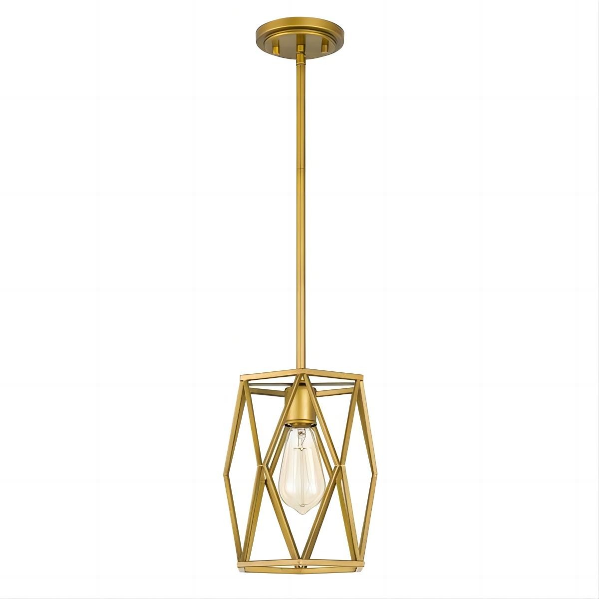Antieke Gouden Kooi Mini Cilinder Gloeilamp HL249